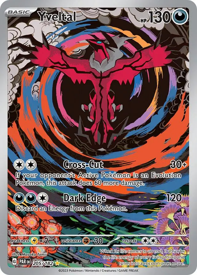 PSA 9 2023 Pokemon Yveltal