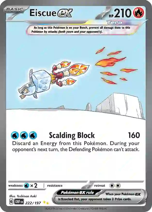 PSA 9 2023 Pokemon Eiscue ex