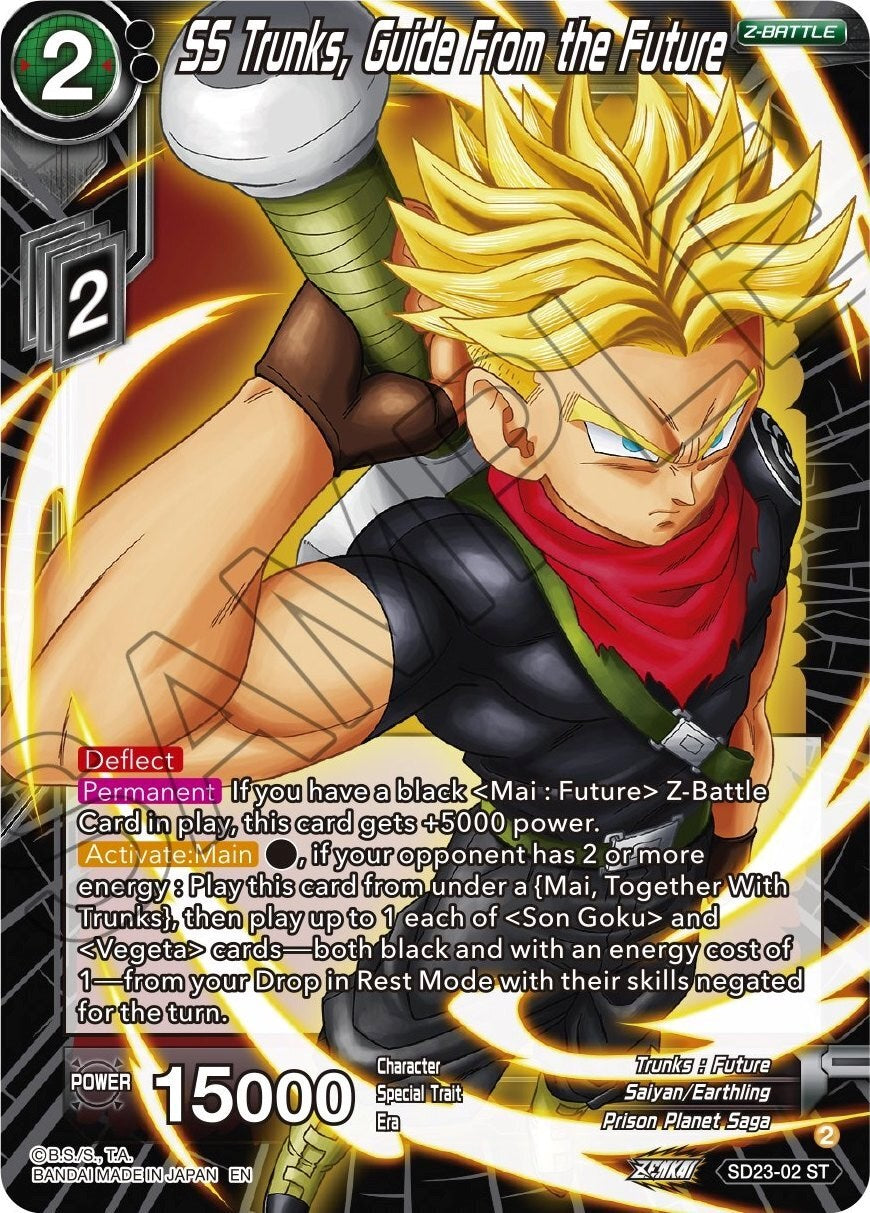 SS Trunks, Guide From the Future (SD23-02) [Critical Blow] – Northwoods TCG