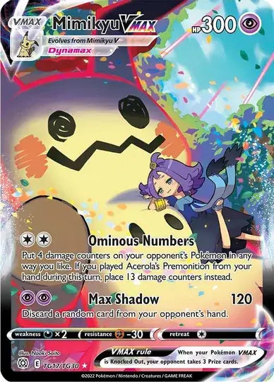 PSA 10 2022 Pokemon Mimikyu VMAX