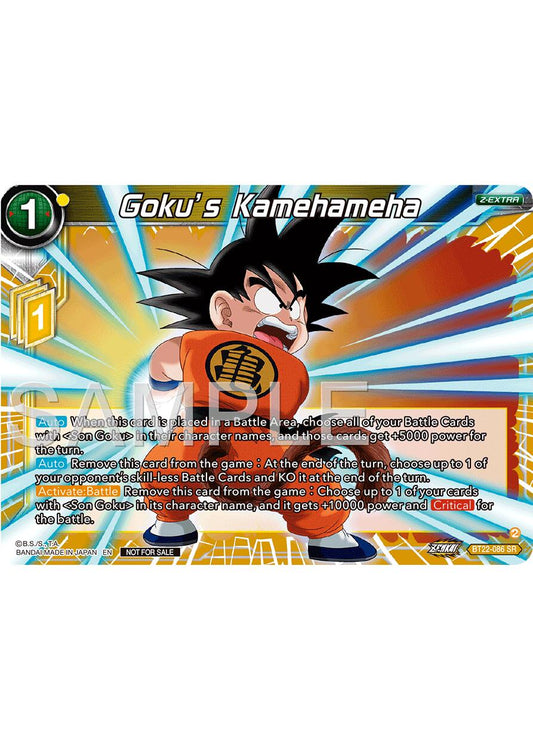 Goku's Kamehameha (Championship 2024 Finals Zenkai Pack) (BT22-086) [Tournament Promotion Cards]