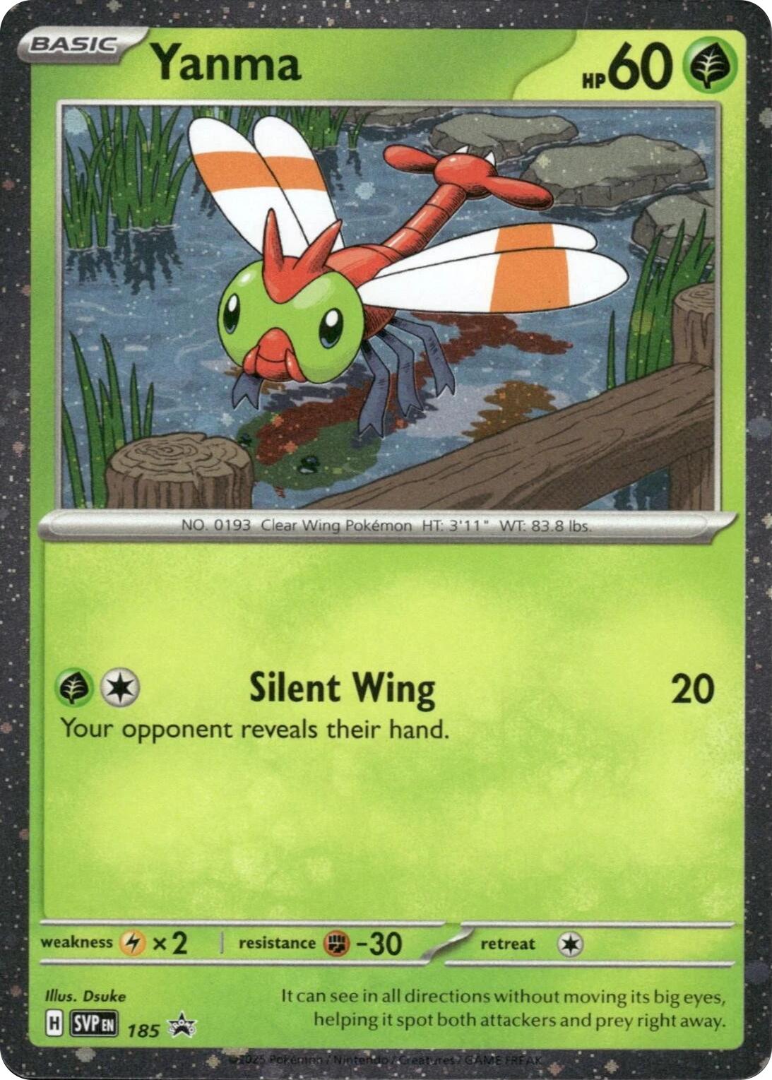Yanma (185) [Scarlet & Violet: Black Star Promos]