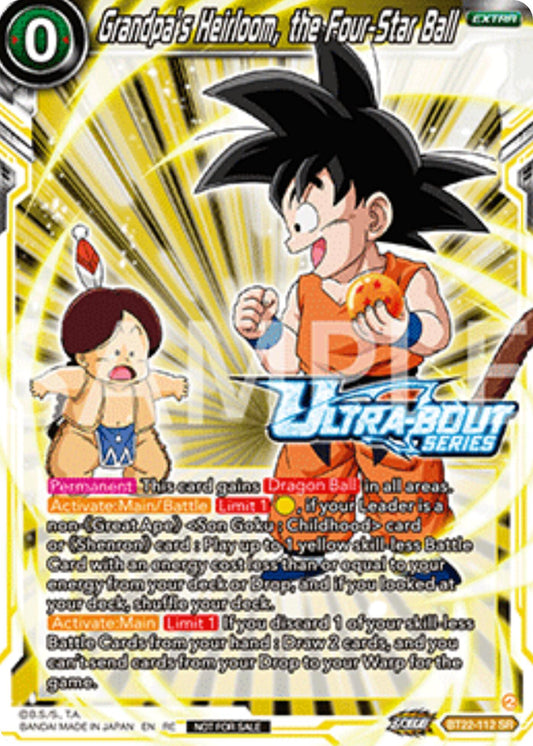 Grandpa's Heirloom, the Four-Star Ball (Event Pack 17) (BT22-112) [Promotion Cards]