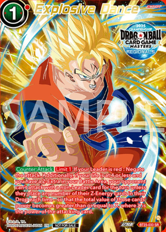 Explosive Dance (Alt-Art Card) (BT23-033) [Promotion Cards]