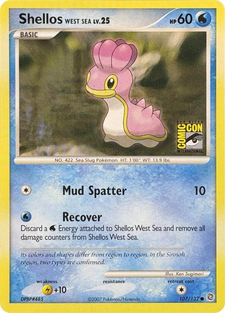 Shellos West Sea (107/132) (SDCC 2007) [Miscellaneous Cards]