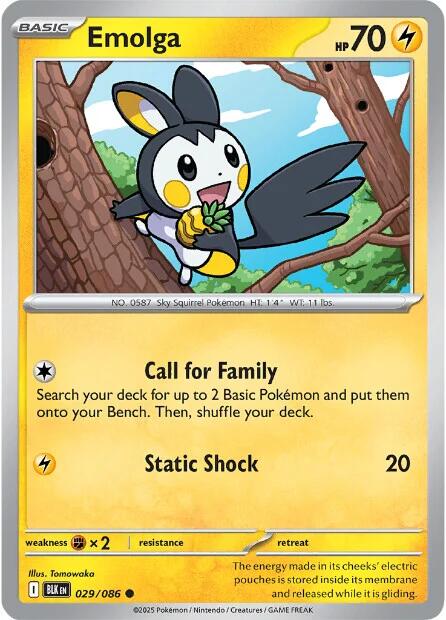 Emolga (029/086) [Scarlet & Violet: Black Bolt]