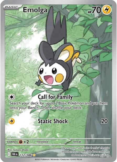 Emolga (112/086) [Scarlet & Violet: Black Bolt]