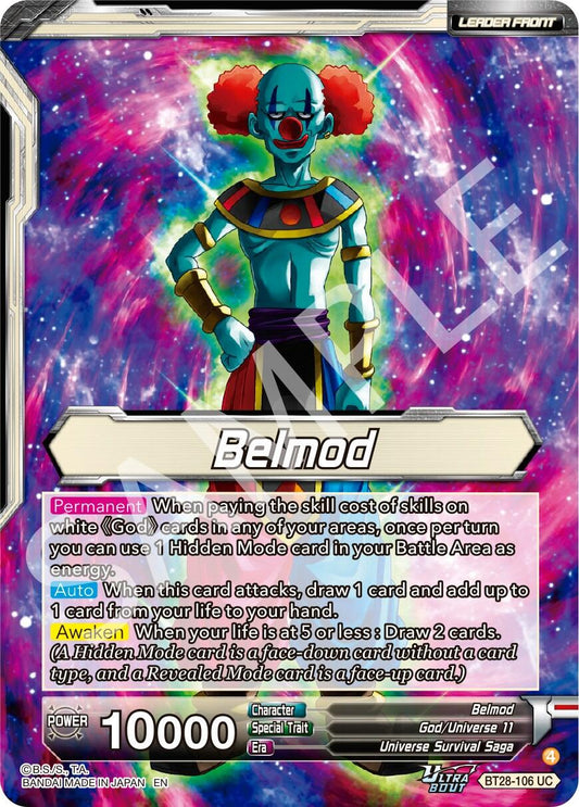 Belmod // Belmod, God of Destruction (BT28-106) [Prismatic Clash]