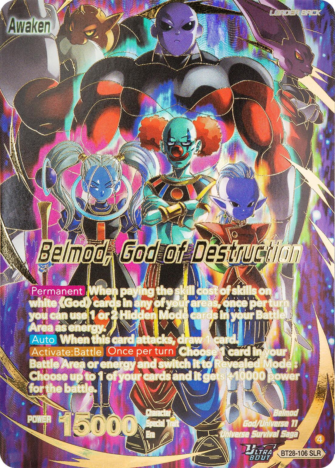 Belmod // Belmod, God of Destruction (SLR) (BT28-106) [Prismatic Clash]