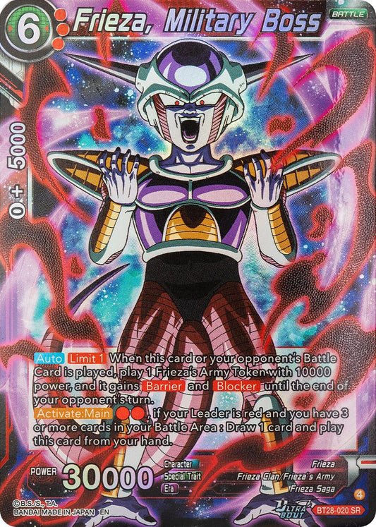Frieza, Military Boss (BT28-020) [Prismatic Clash]