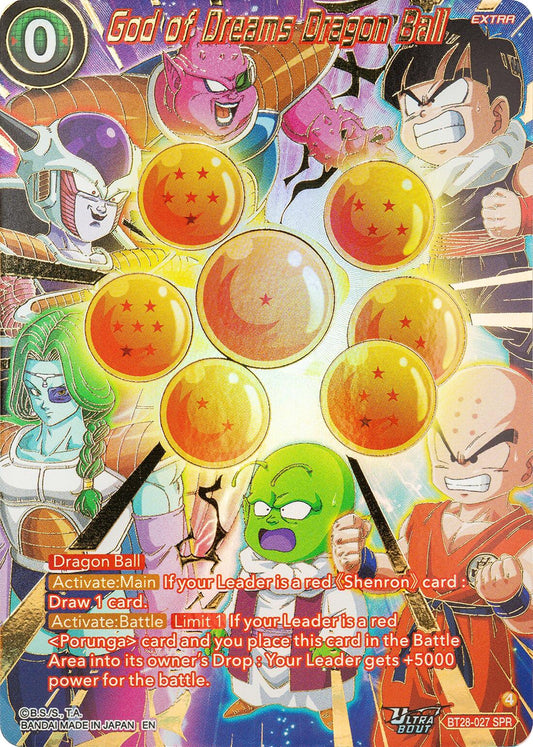 God of Dreams Dragon Ball (Special Rare) (BT28-027) [Prismatic Clash]