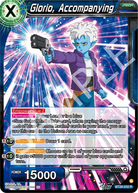 Glorio, Accompanying (BT28-032) [Prismatic Clash]