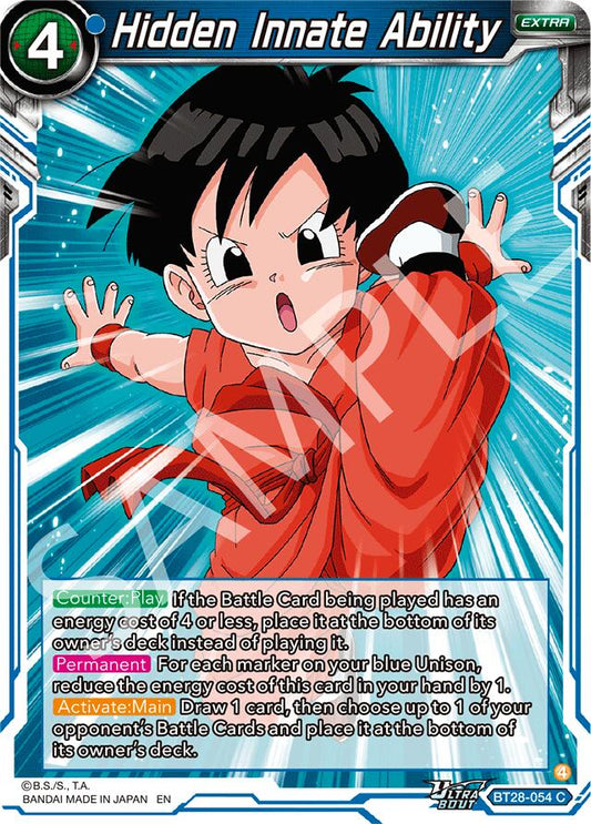 Hidden Innate Ability (BT28-054) [Prismatic Clash]