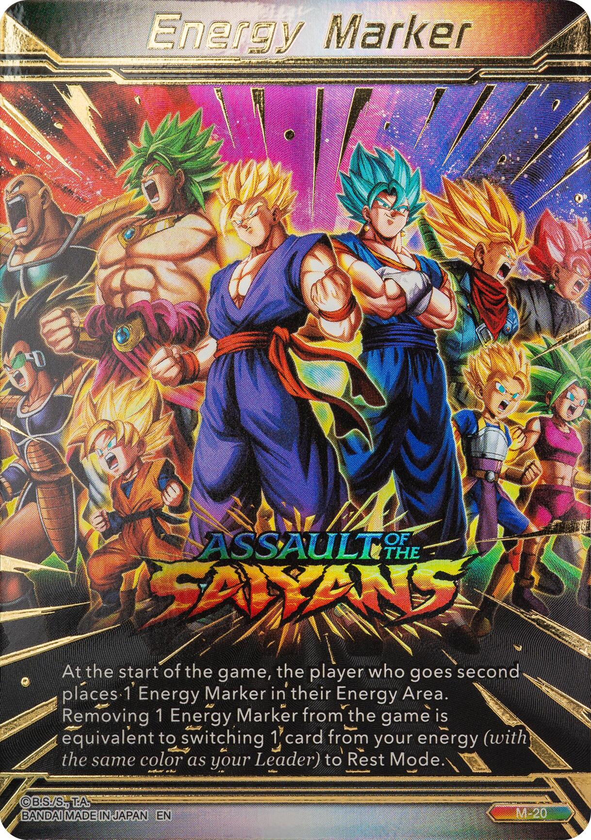Energy Marker - Assault of the Saiyans (M-20) [Prismatic Clash]