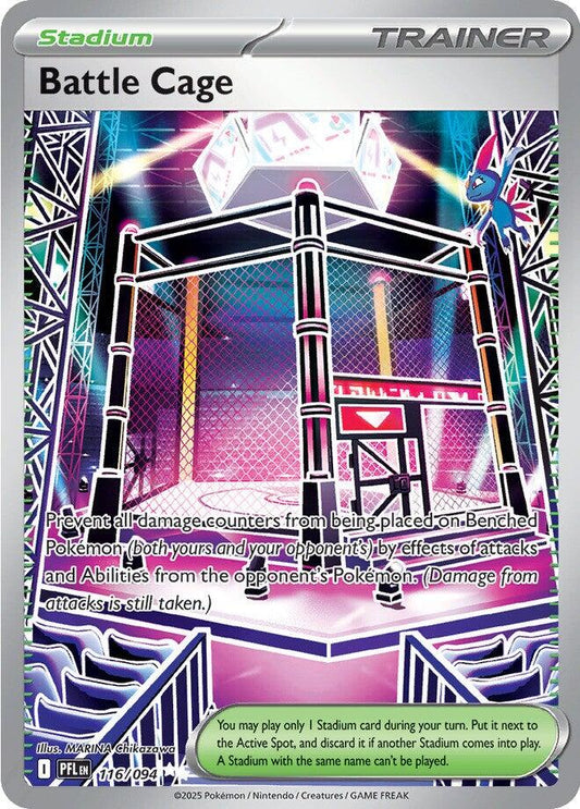 Battle Cage (116/094) [Mega Evolution: Phantasmal Flames]