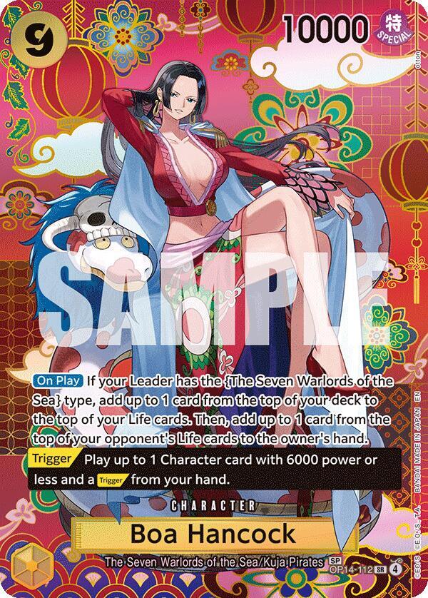 The Azure Sea's Seven Sleeved Booster Pack - The Azure Sea's Seven (OP14)