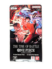 The Time of Battle Sleeved Booster Pack - The Time of Battle (OP16)